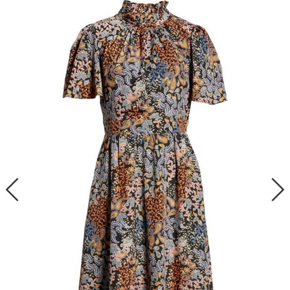 JULIA JORDAN
Print Flutter Sleeve Midi dress - Picture 3 of 11